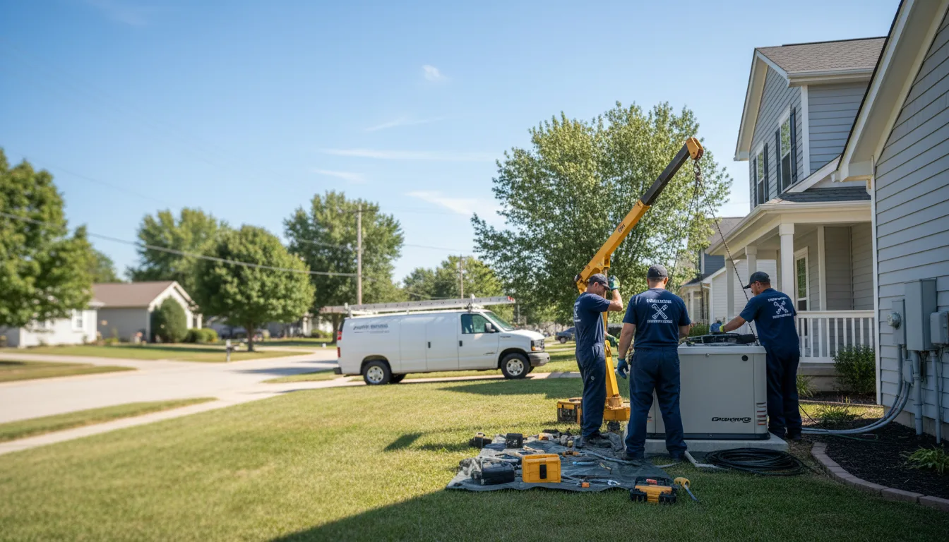 Generator Installation in New Century, KS near me